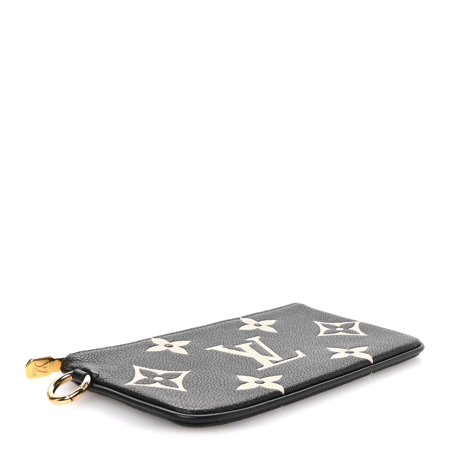 Empreinte Monogram Giant Crafty Trio Pochette Black Creme