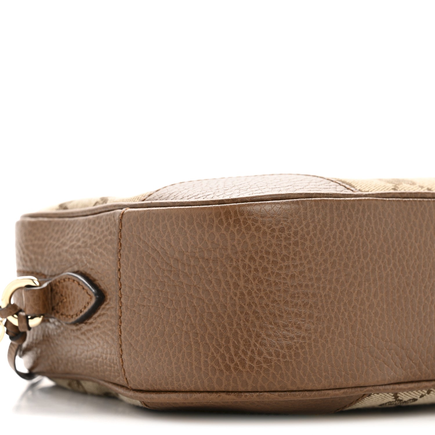 Monogram Mini Bree Messenger Bag Beige Tabacco