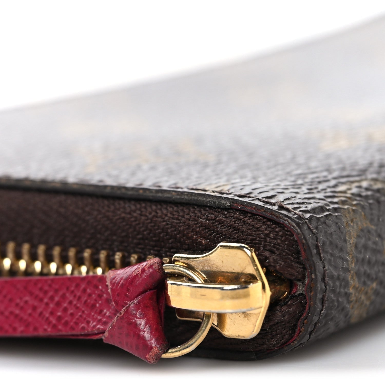 Monogram Clemence Wallet Fuchsia