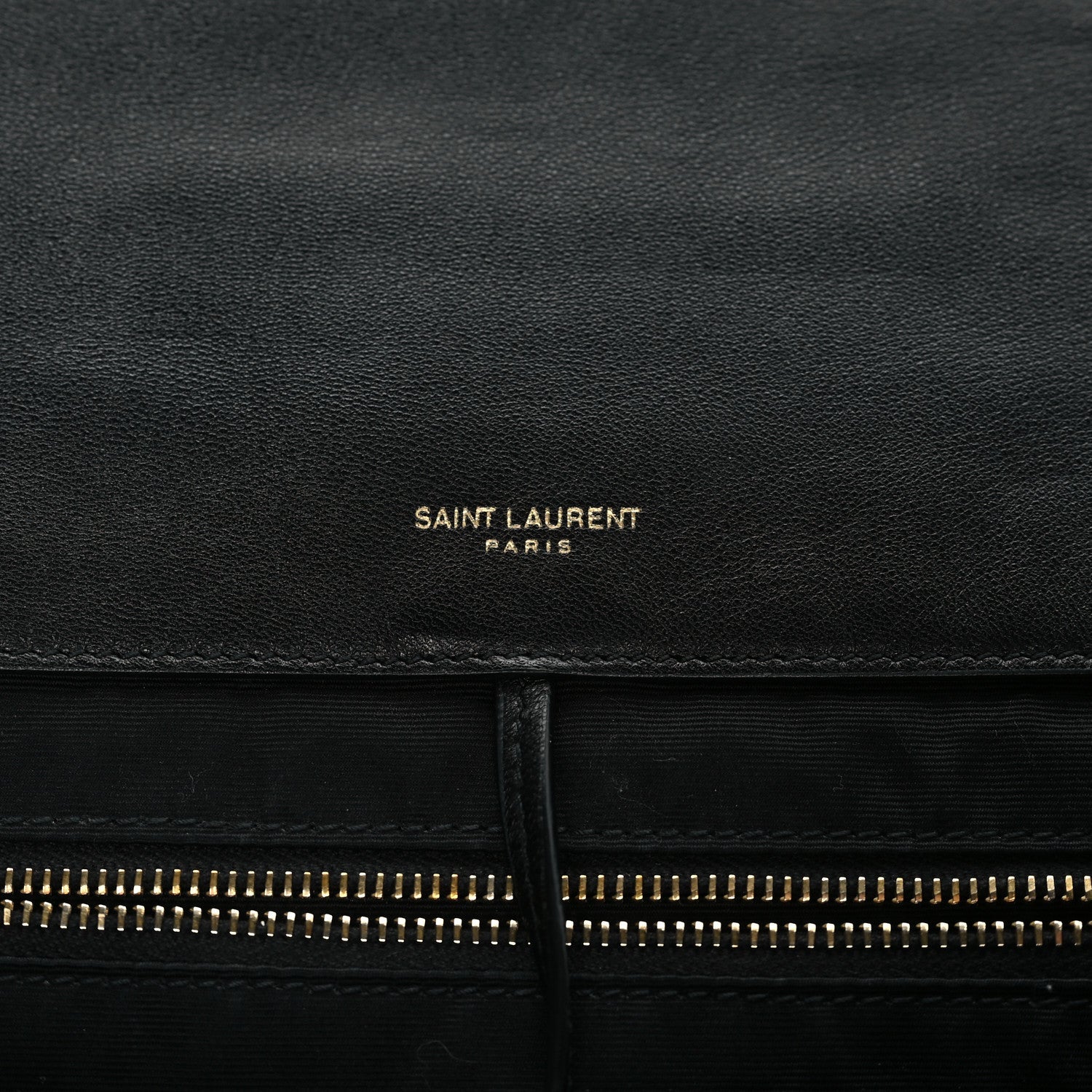Patent Matelasse Monogram Large Jamie 4.3 Black