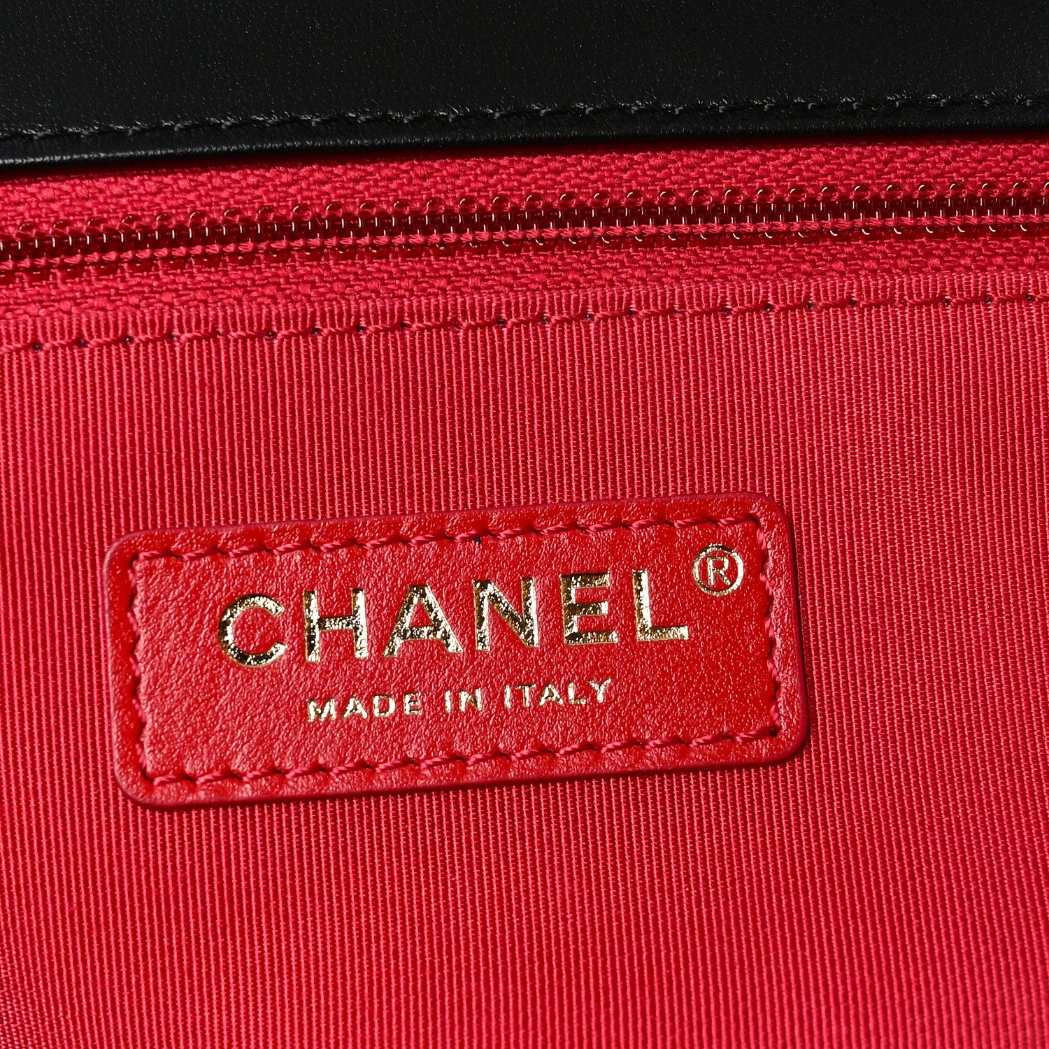 Lambskin Small Chain Handle Flap Bag Black