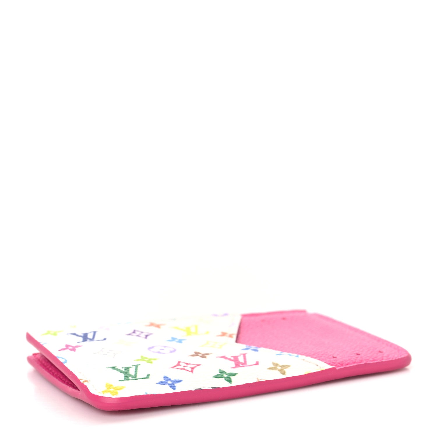 LV X TM Monogram Romy Card Holder Kawaii Pink
