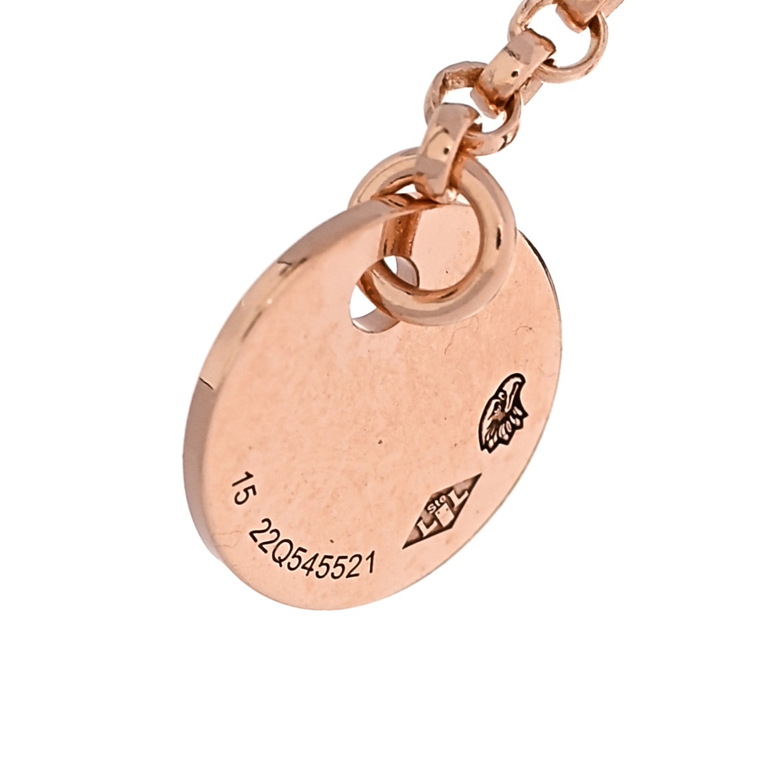 18K Rose Gold Diamond Clou d'H Bracelet