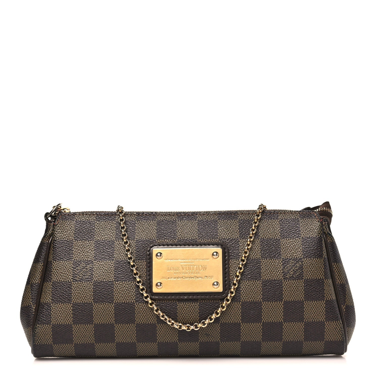 Damier Ebene Eva Clutch