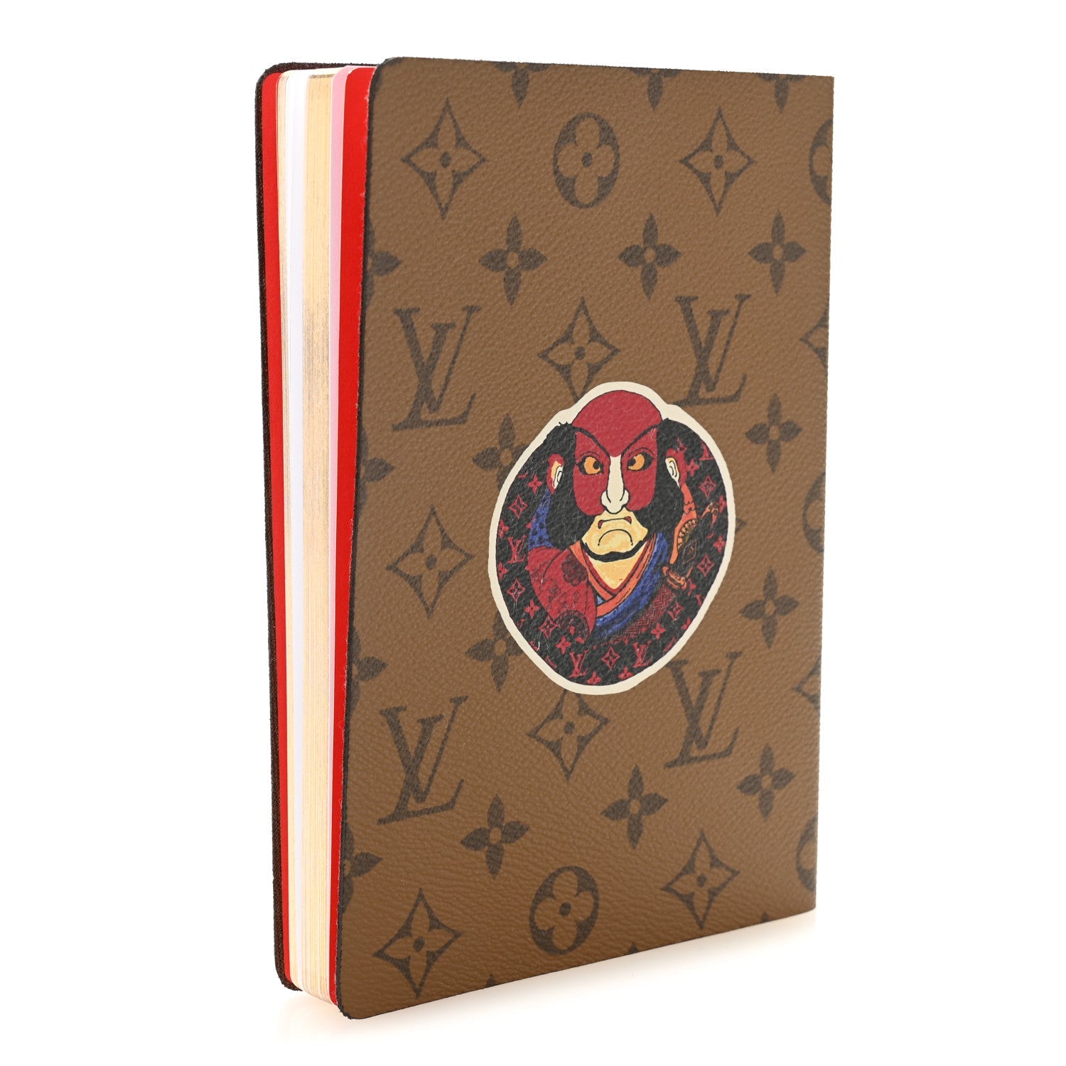 Reverse Monogram Kabuki Stickers Clemence Notebook