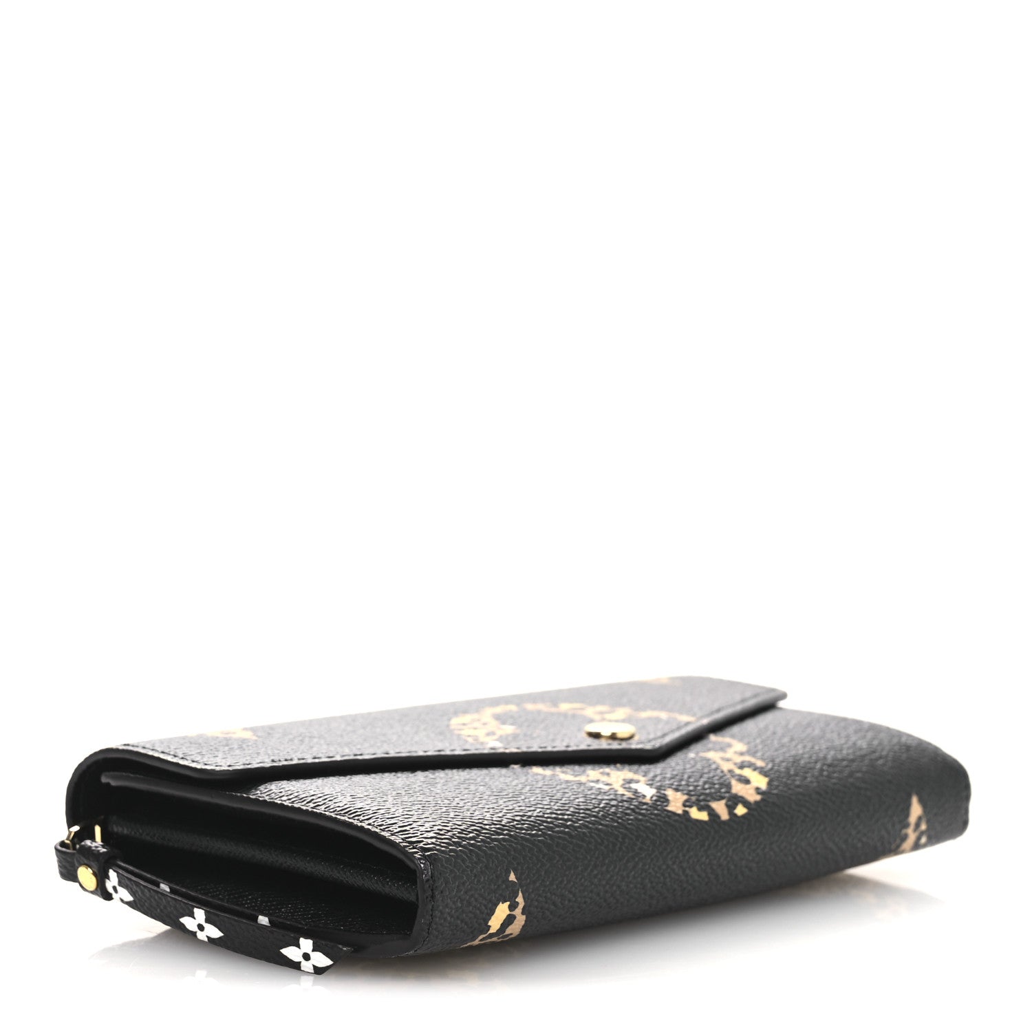 Monogram Giant Jungle Sarah Wallet Black
