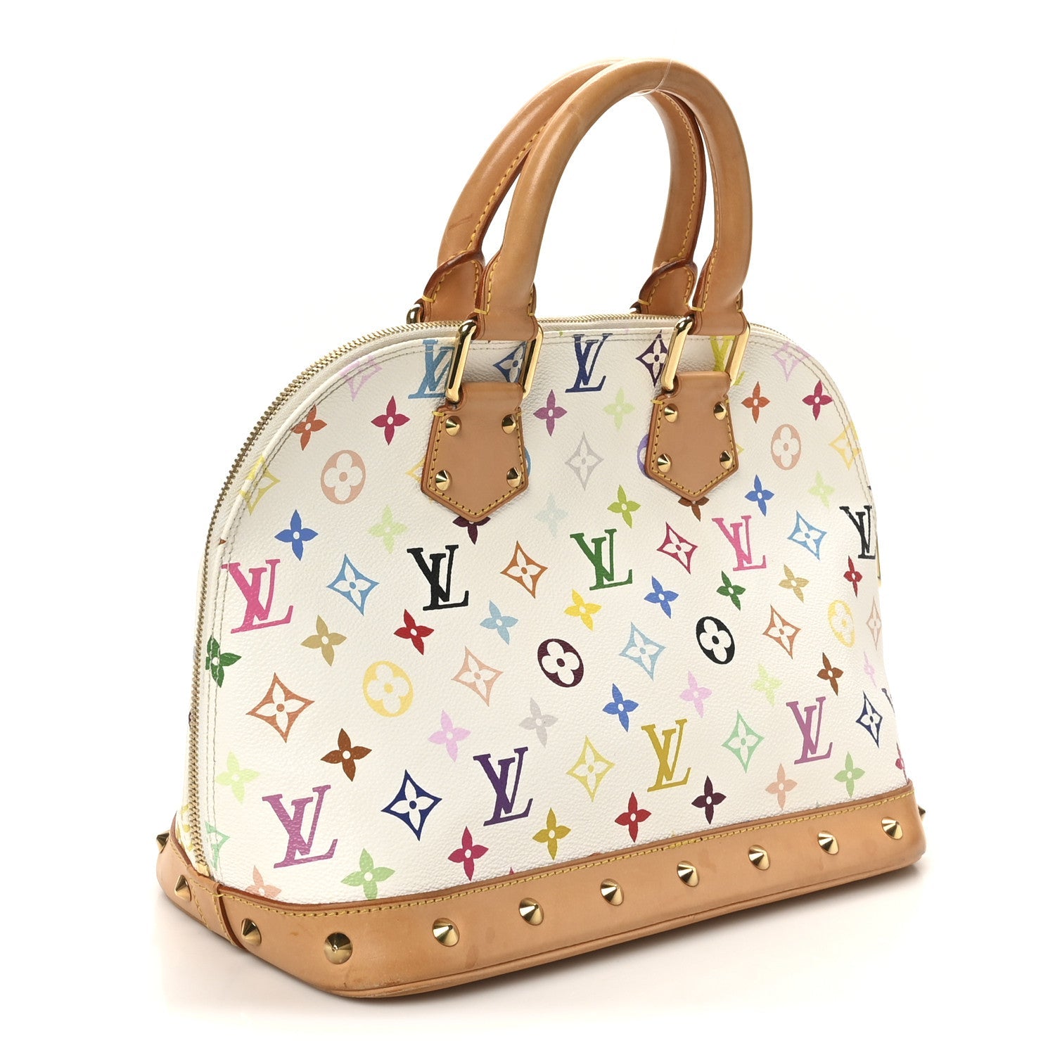 Monogram Multicolor Alma White
