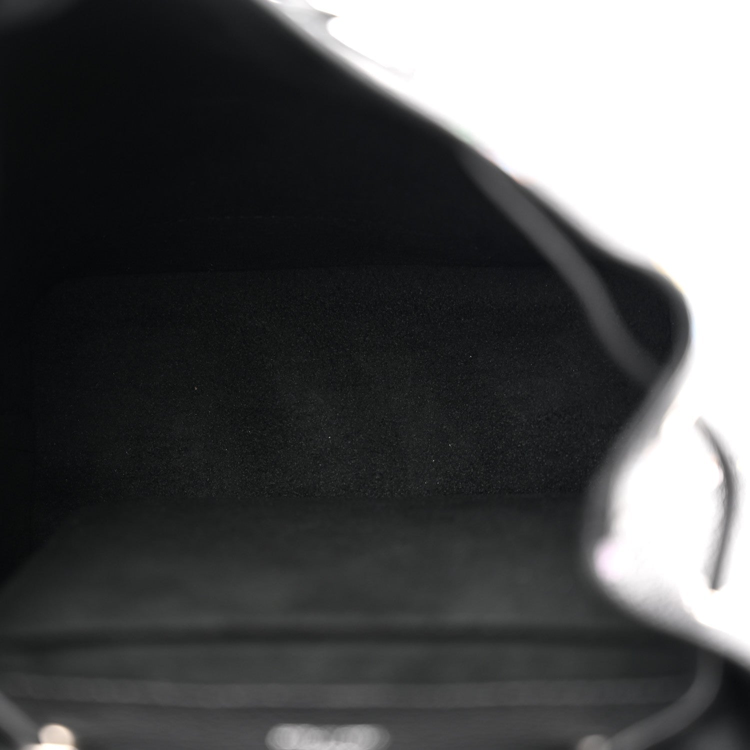 Calfskin Flower Lockme Mini Backpack Black Multicolor