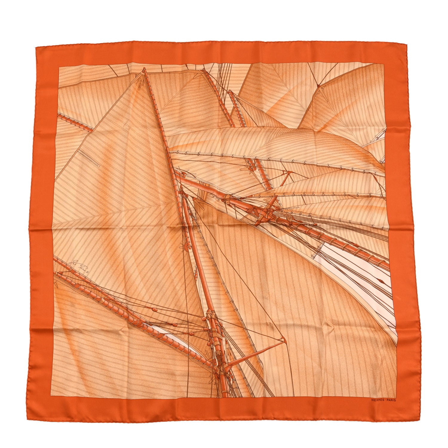 Silk Vent Portant Scarf 90