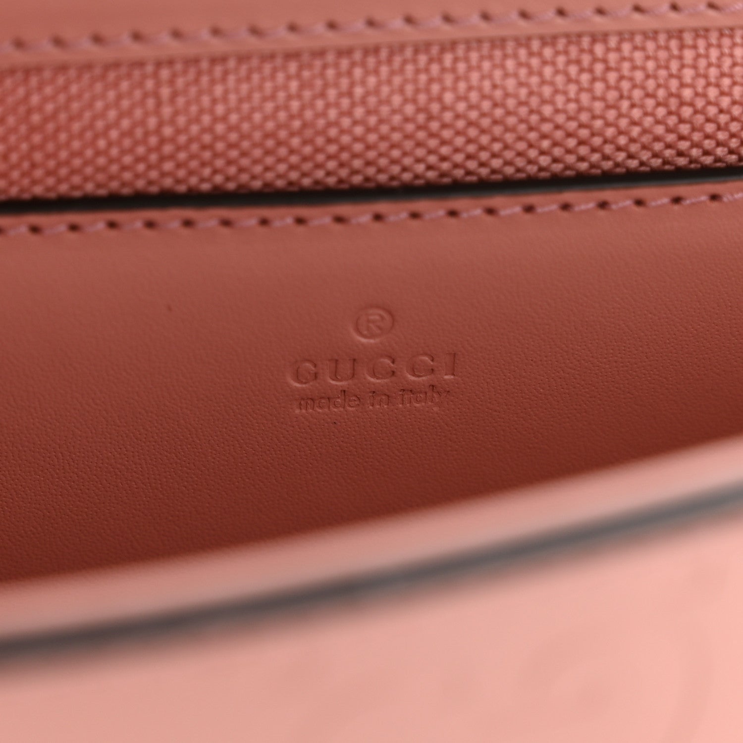 Calfskin GG Super Mini Shoulder Bag Soft Pink