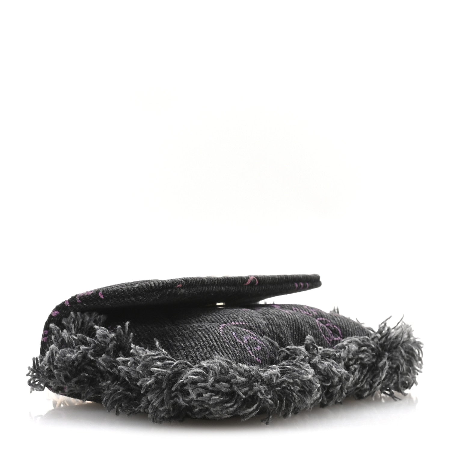 Denim Quilted Denim Mood Belt Bag Black Multicolor