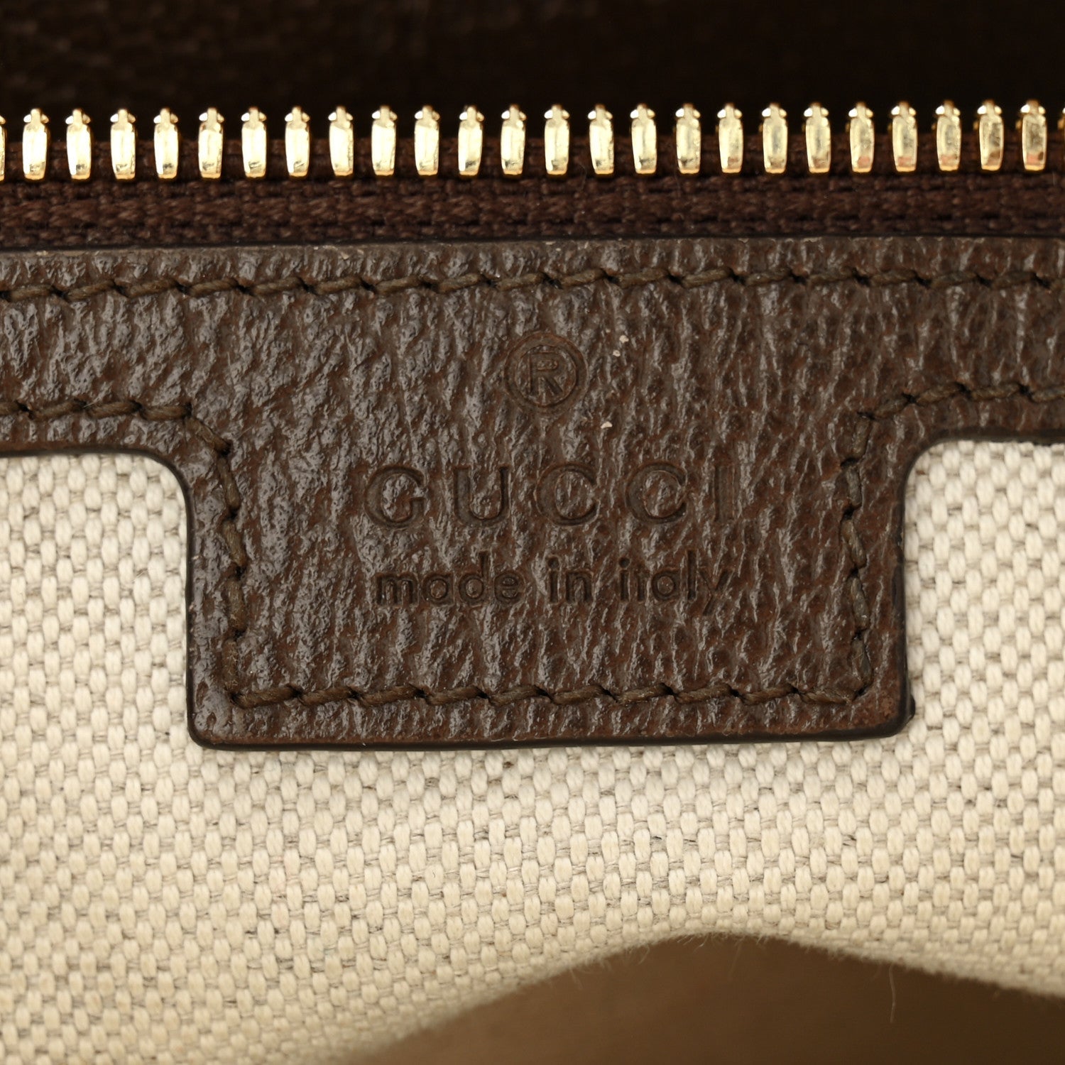 Monogram Jumbo GG Textured Dollar Calfskin Web Messenger Shoulder Bag Camel Ebony New Acero