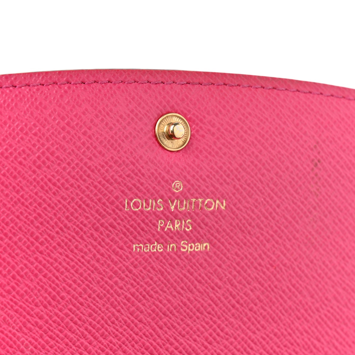 Monogram Emilie Wallet Fuchsia