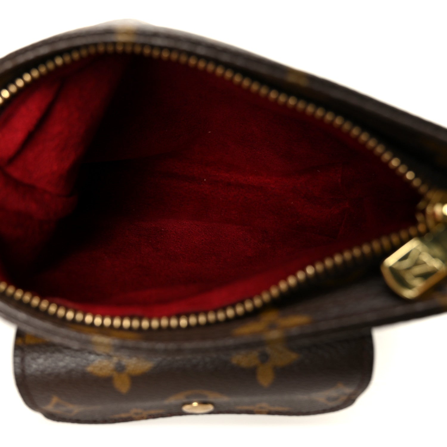 Monogram Partition Wristlet
