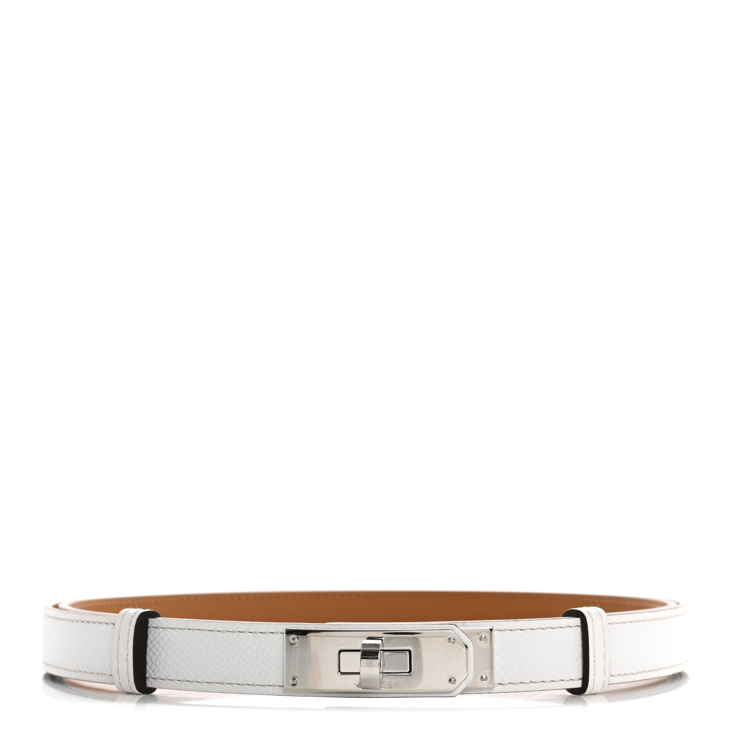 Epsom Kelly Belt New White
