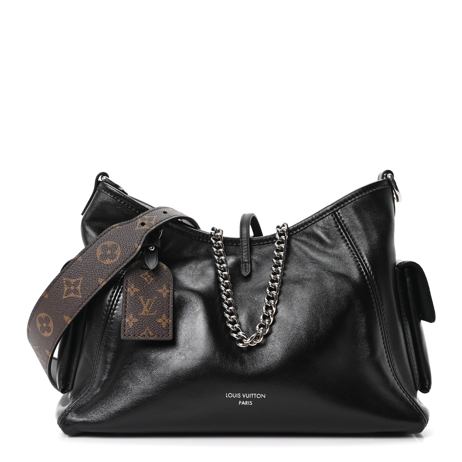 Lambskin CarryAll Cargo Vibe PM Black