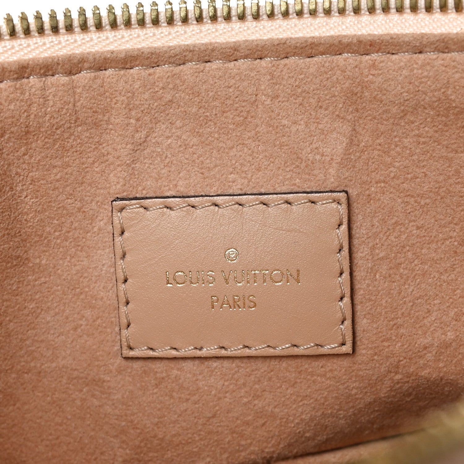 Empreinte V Tote MM Beige Rose Creme