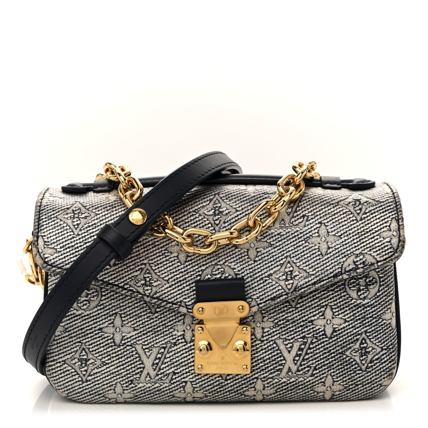 Monoglam Pochette Metis East West Blue