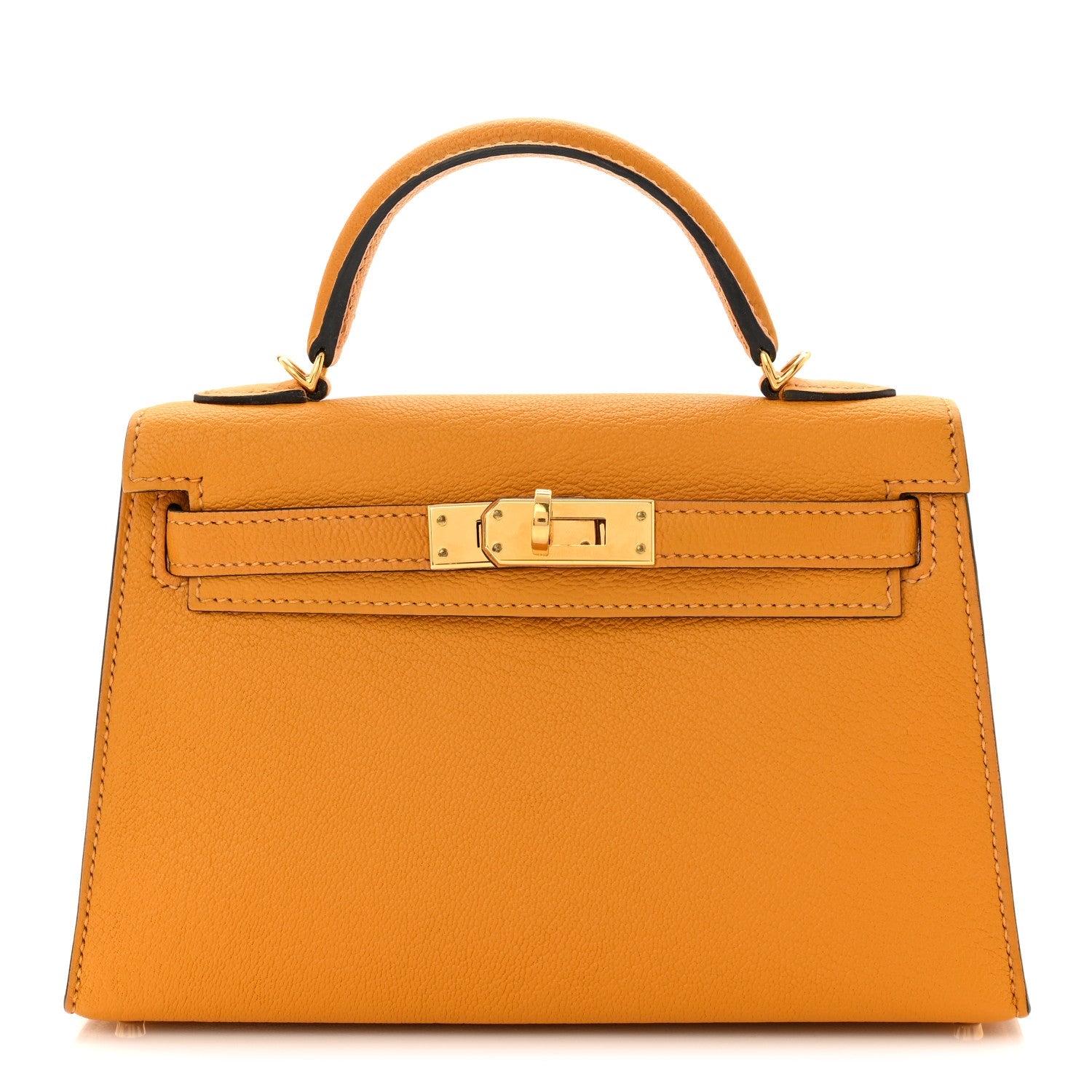 Chevre Mysore Mini Kelly Sellier 20 Jaune D'or