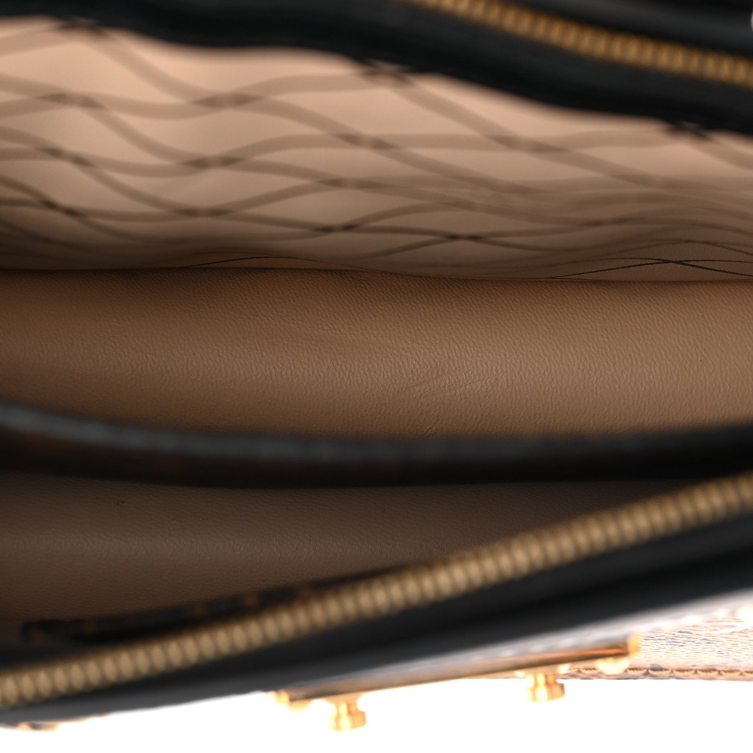 Reverse Monogram Trunk Clutch