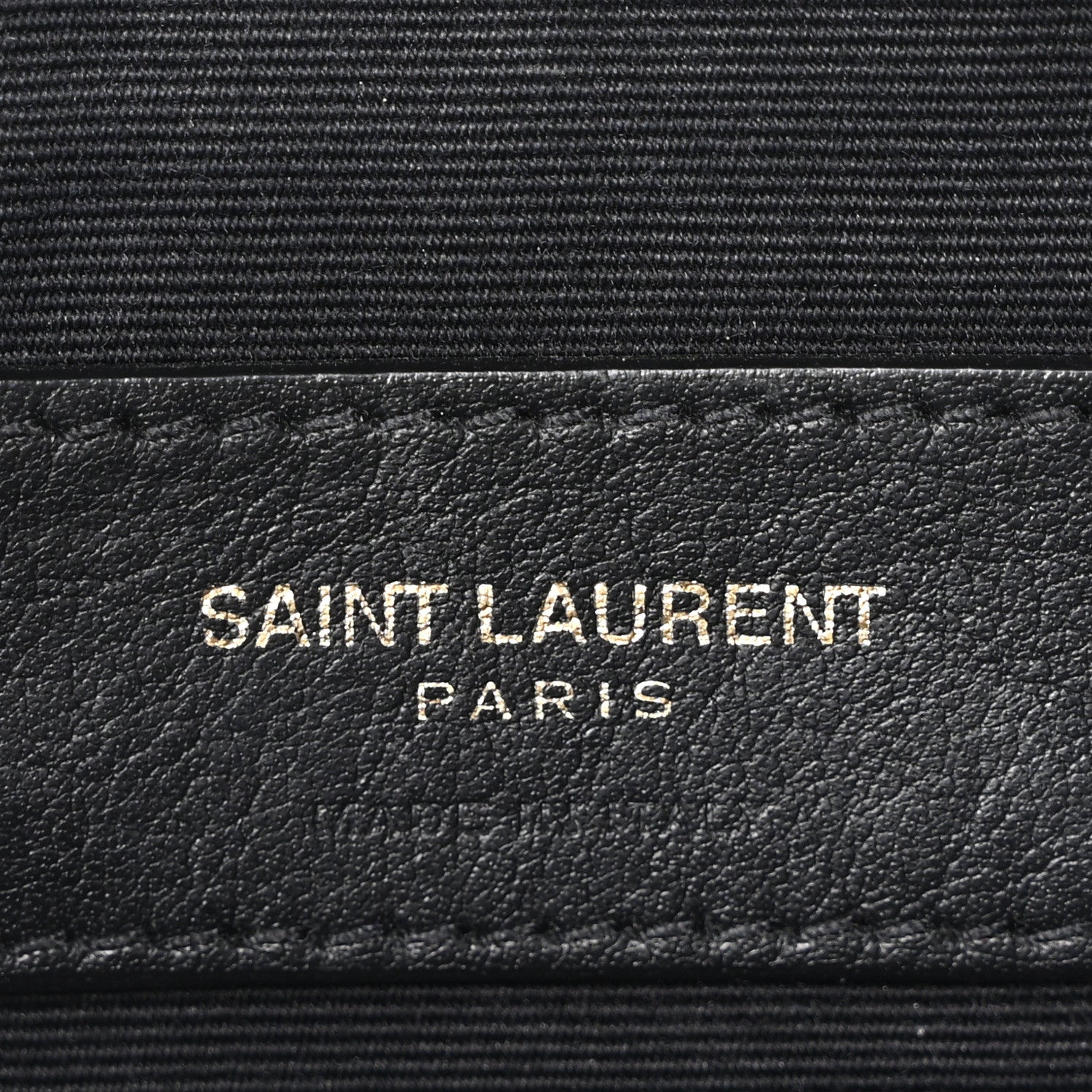 Grain De Poudre Monogram Belt Bag Black