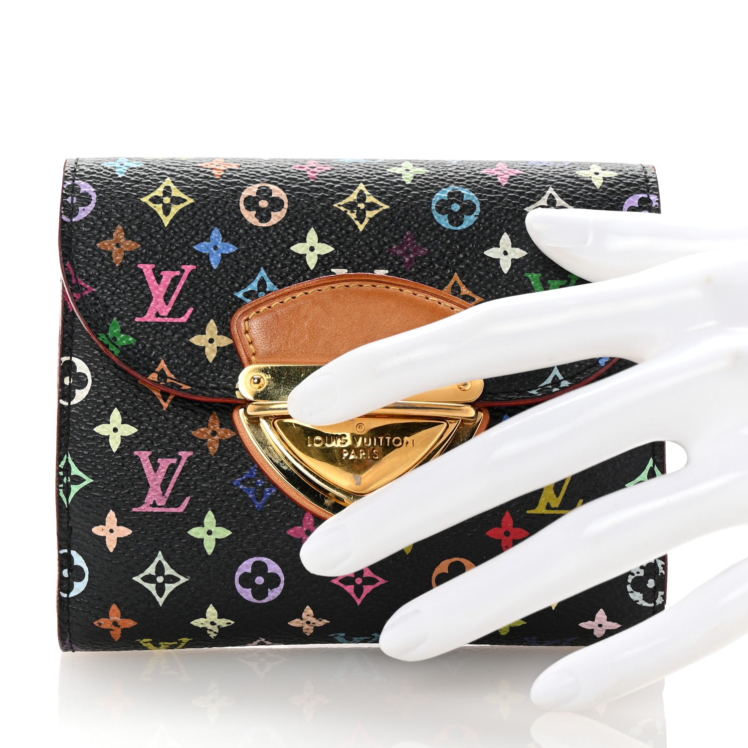 Monogram Multicolor Joey Wallet Black Grenade