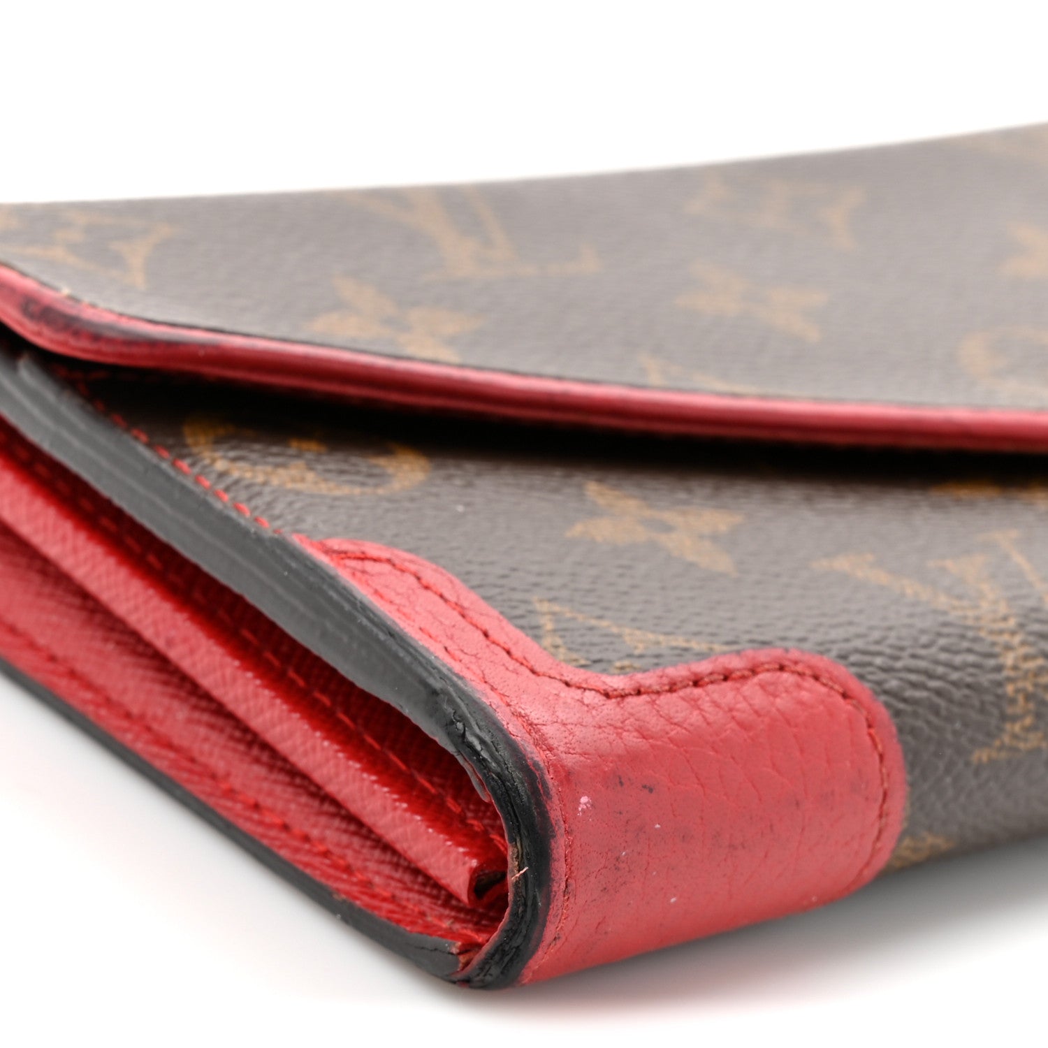 Monogram Sarah Retiro Wallet Cherry