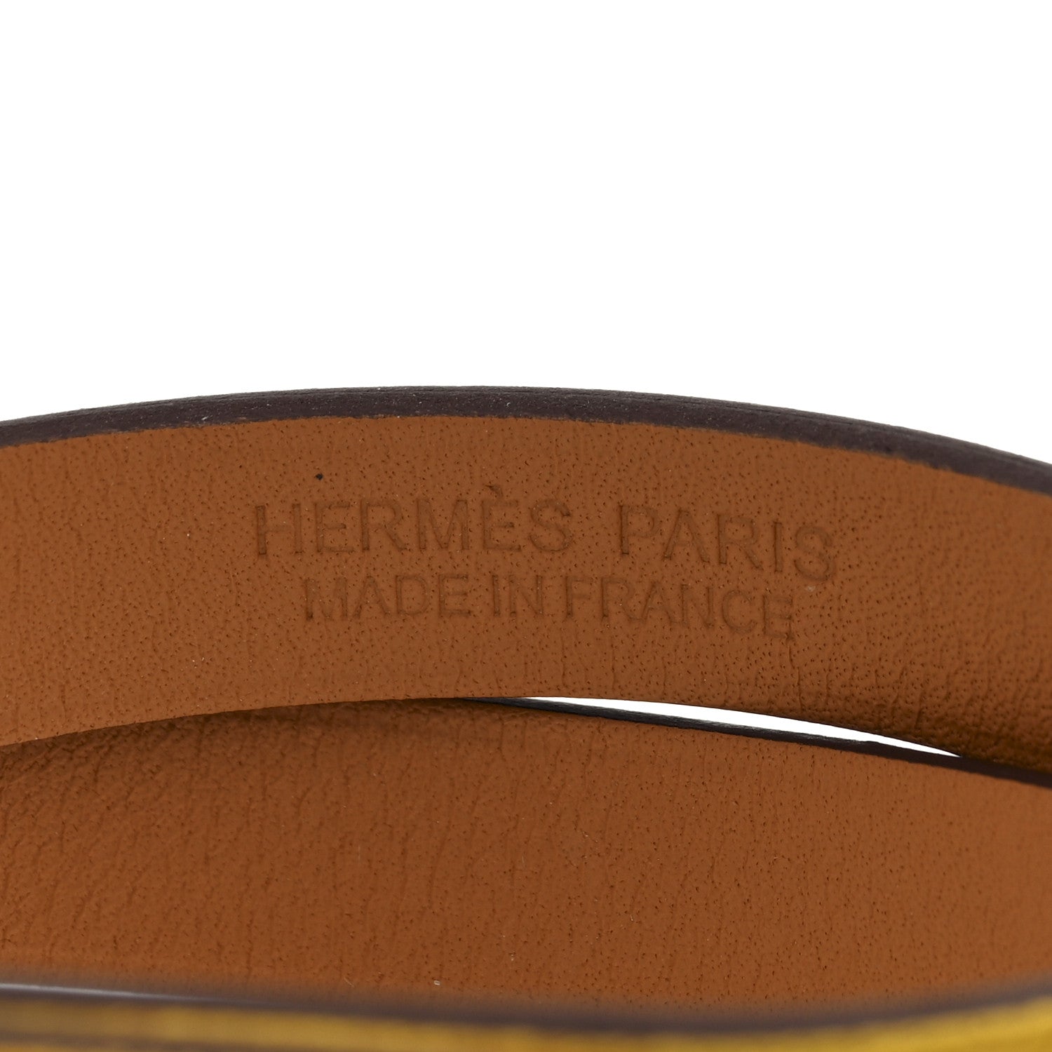 Chevre Chamkila Kelly Double Tour Bracelet T2 Jaune Citron