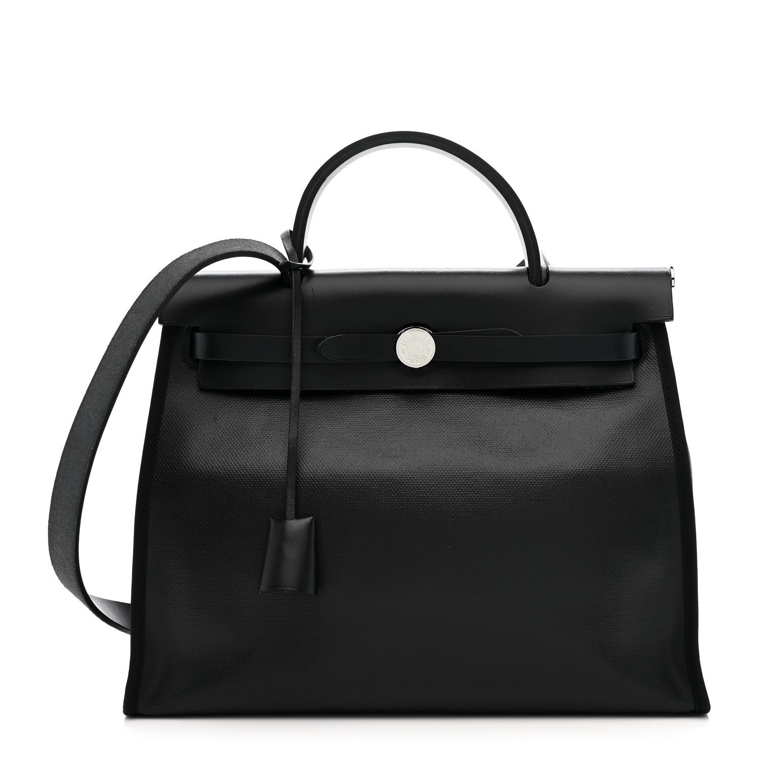 Toile H Berline Vache Hunter Herbag Zip PM 31 Black Ecru