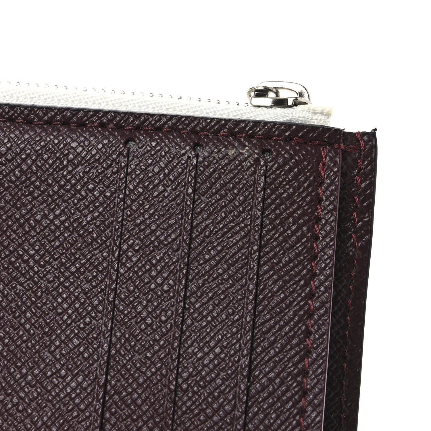 Epi Grenelle Compact Wallet White