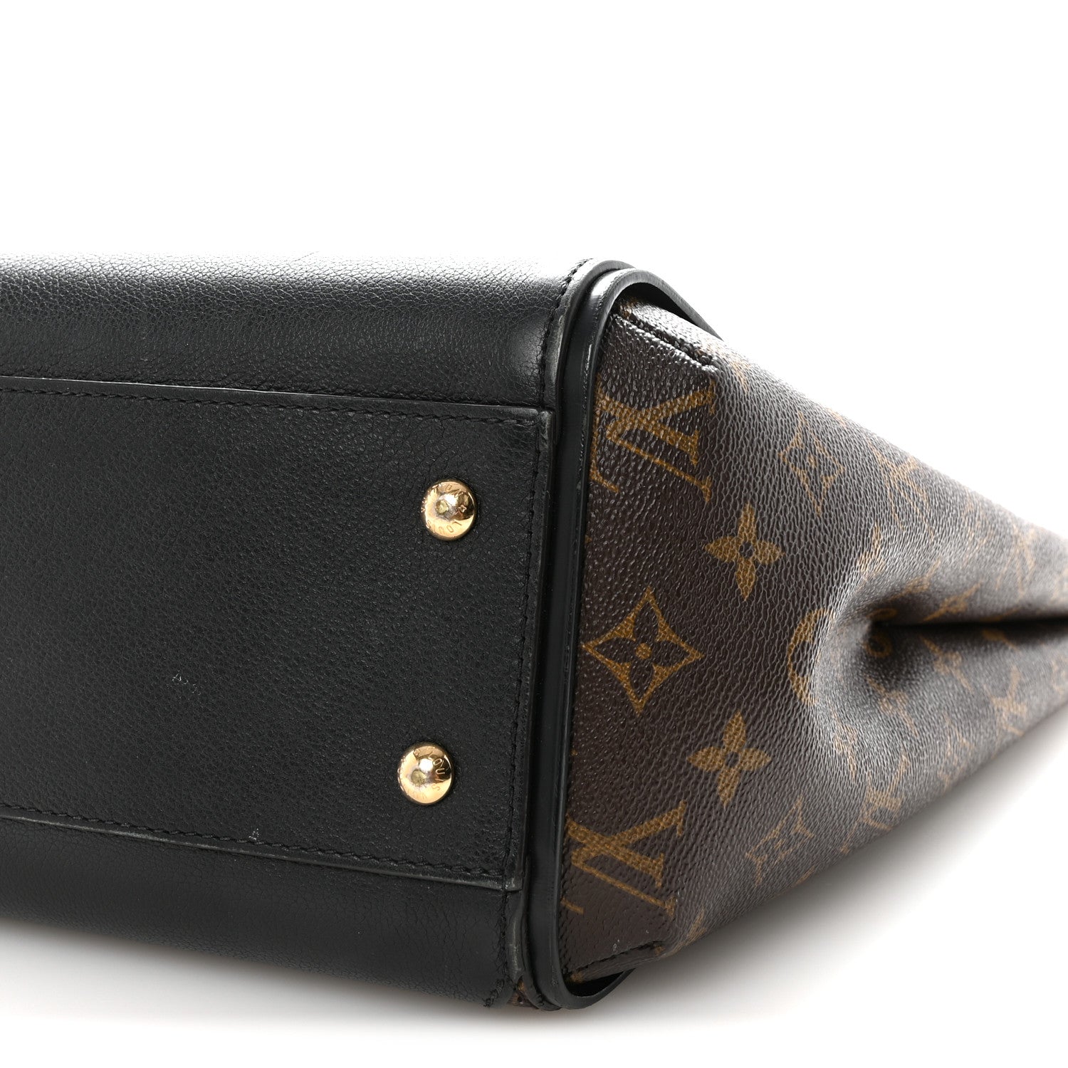 Calfskin Monogram Kimono Tote Black