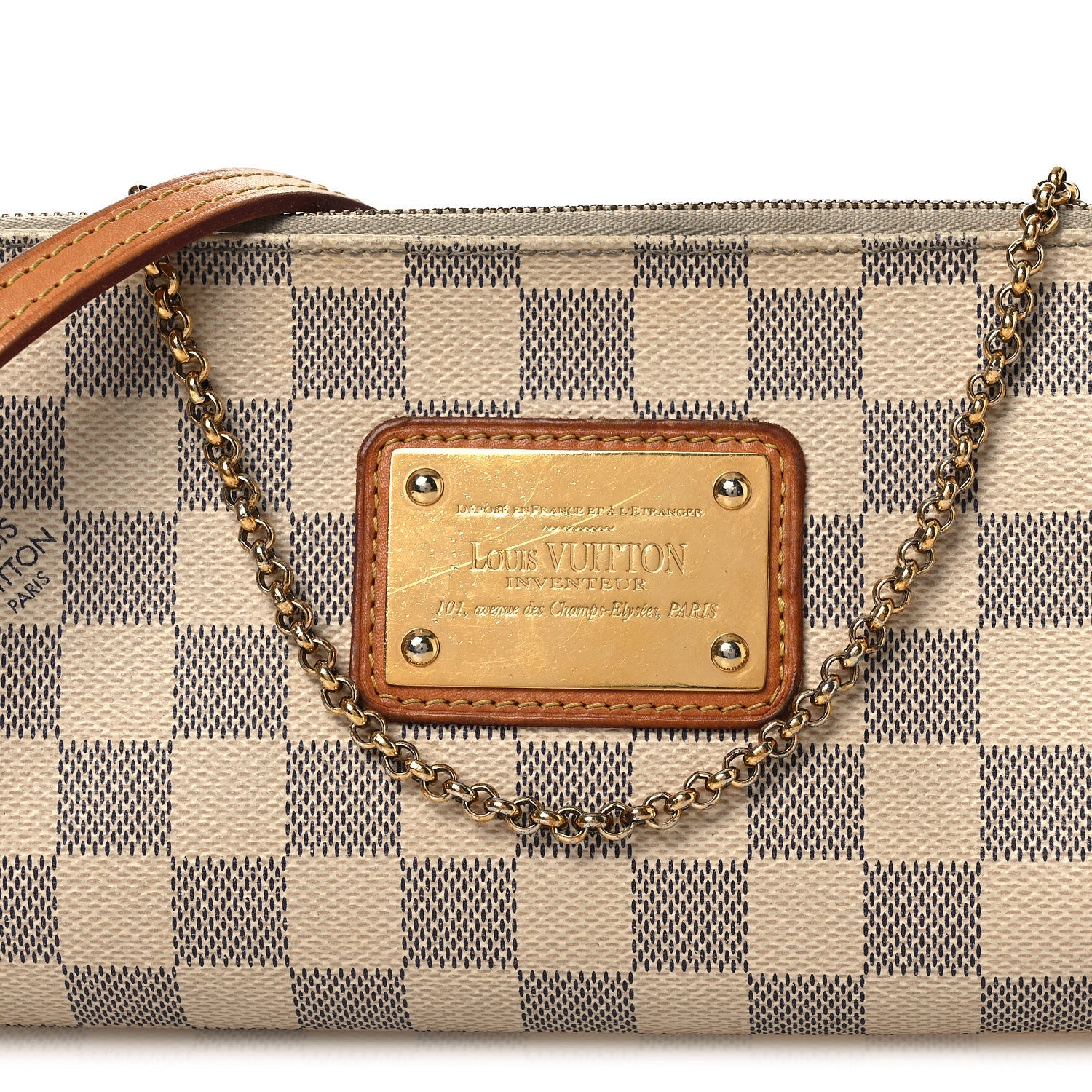 Damier Azur Eva Clutch