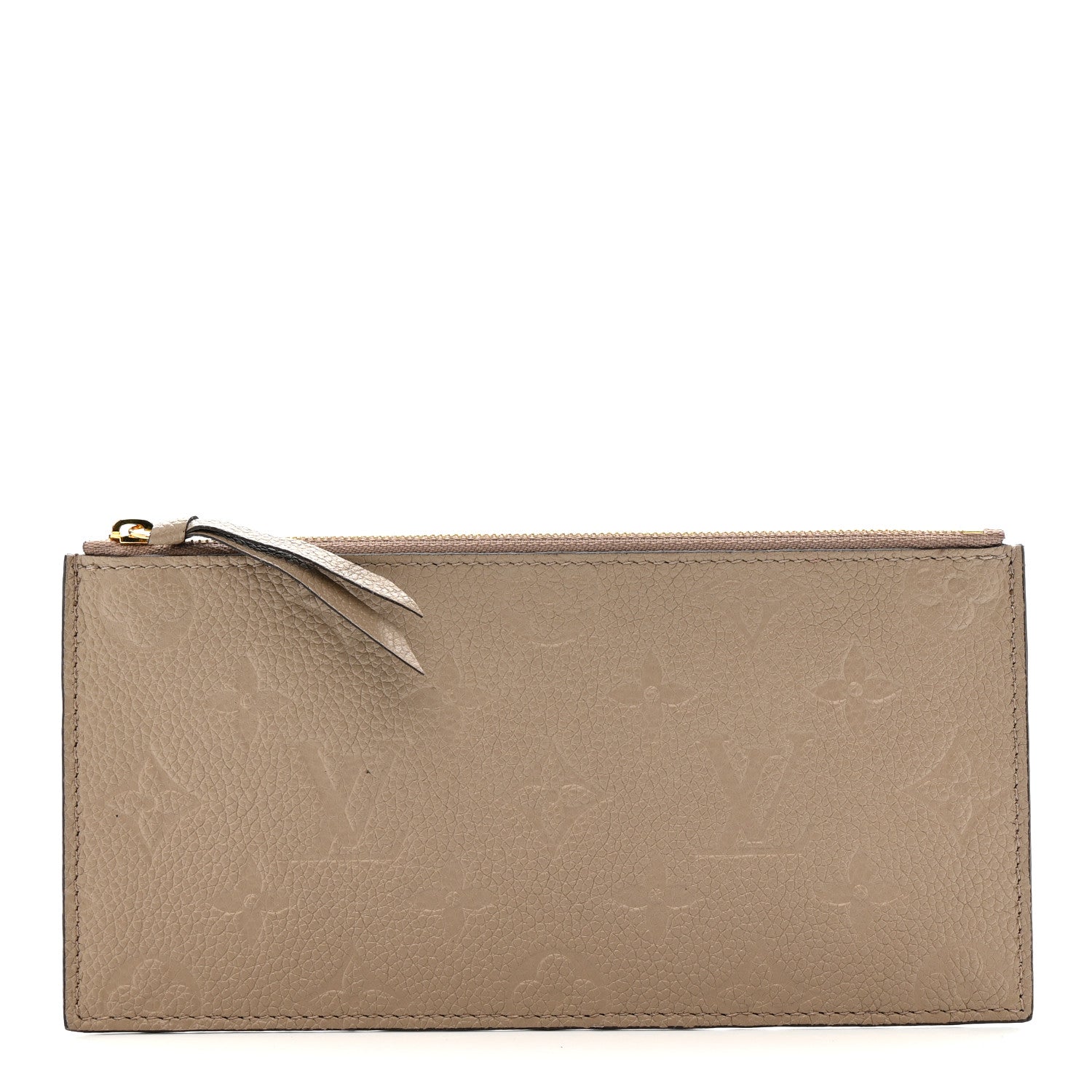 Empreinte Felicie Chain Wallet Zippered Insert Tourterelle