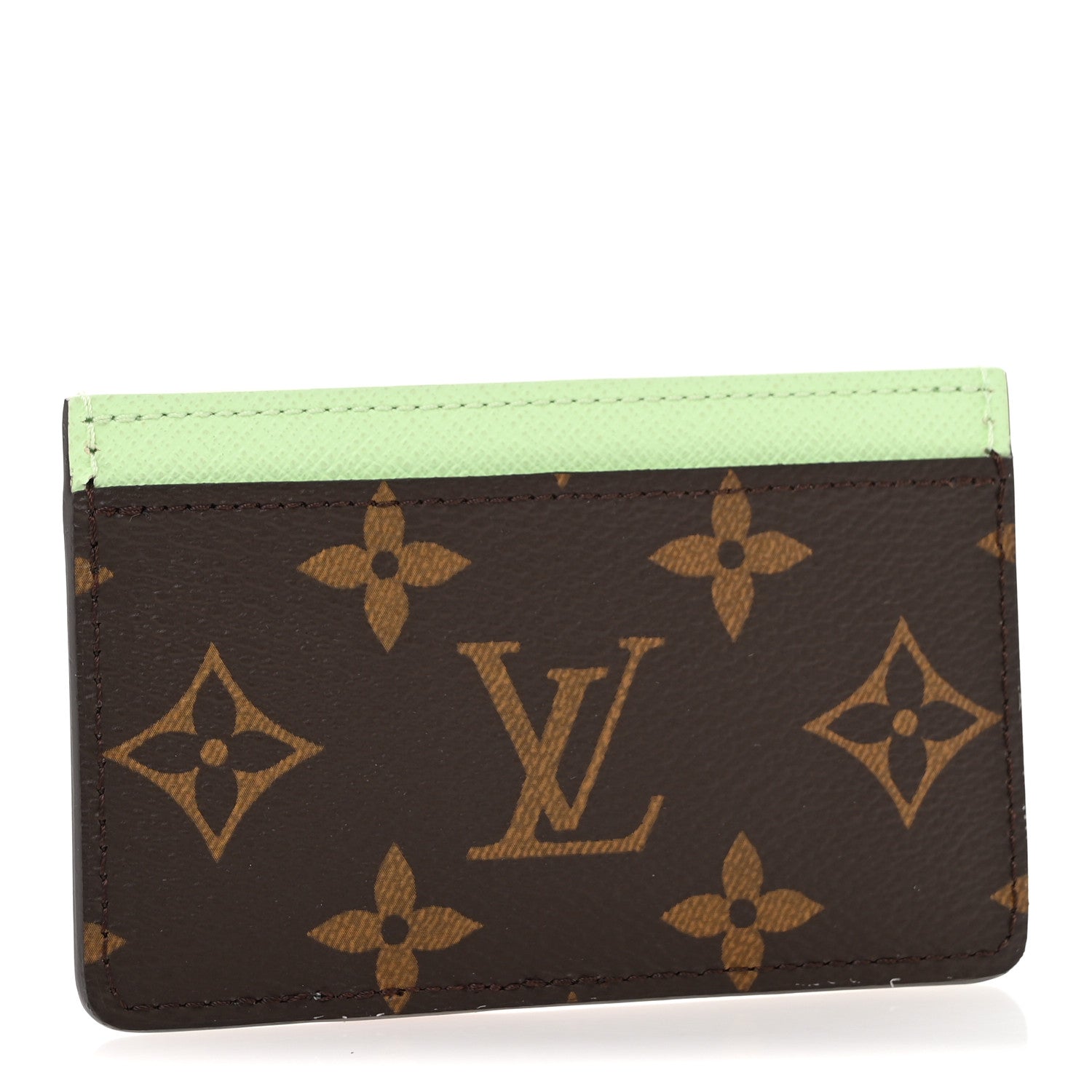 LV X TM Monogram Cherry Blossom Card Holder Sakura Brown