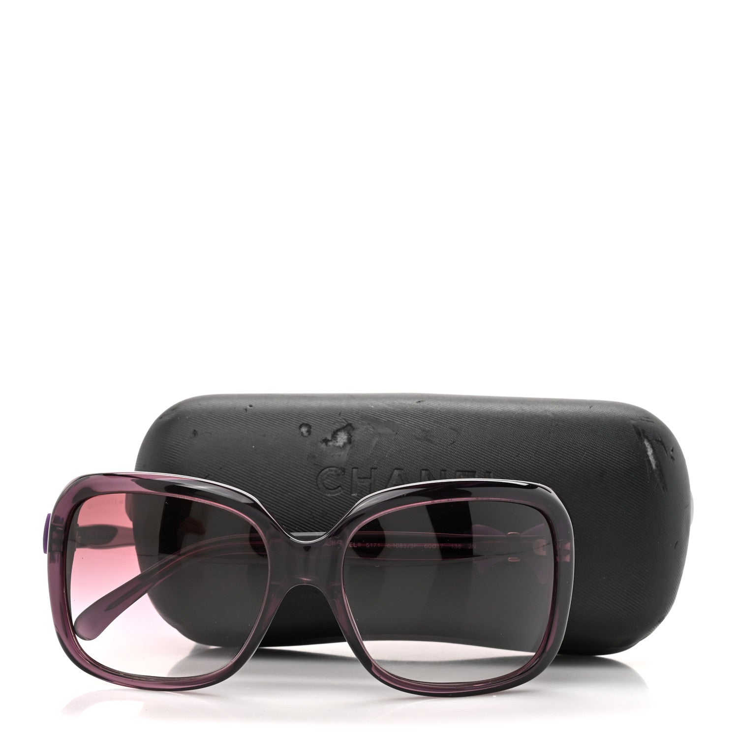 Acetate CC Bow Sunglasses 5171 Purple