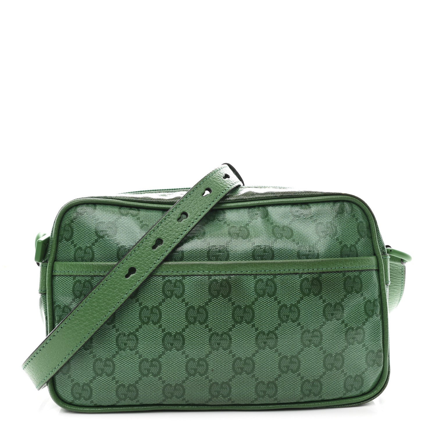 GG Crystal Monogram Mini Shoulder Bag New Shamrock