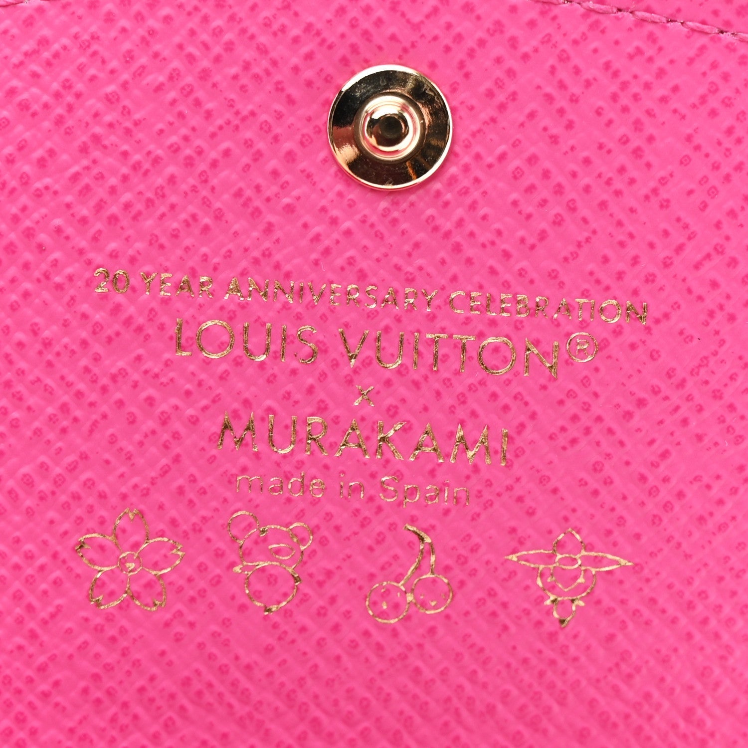 LV X TM Monogram Multicolor Rosalie Coin Purse White Kawaii Pink