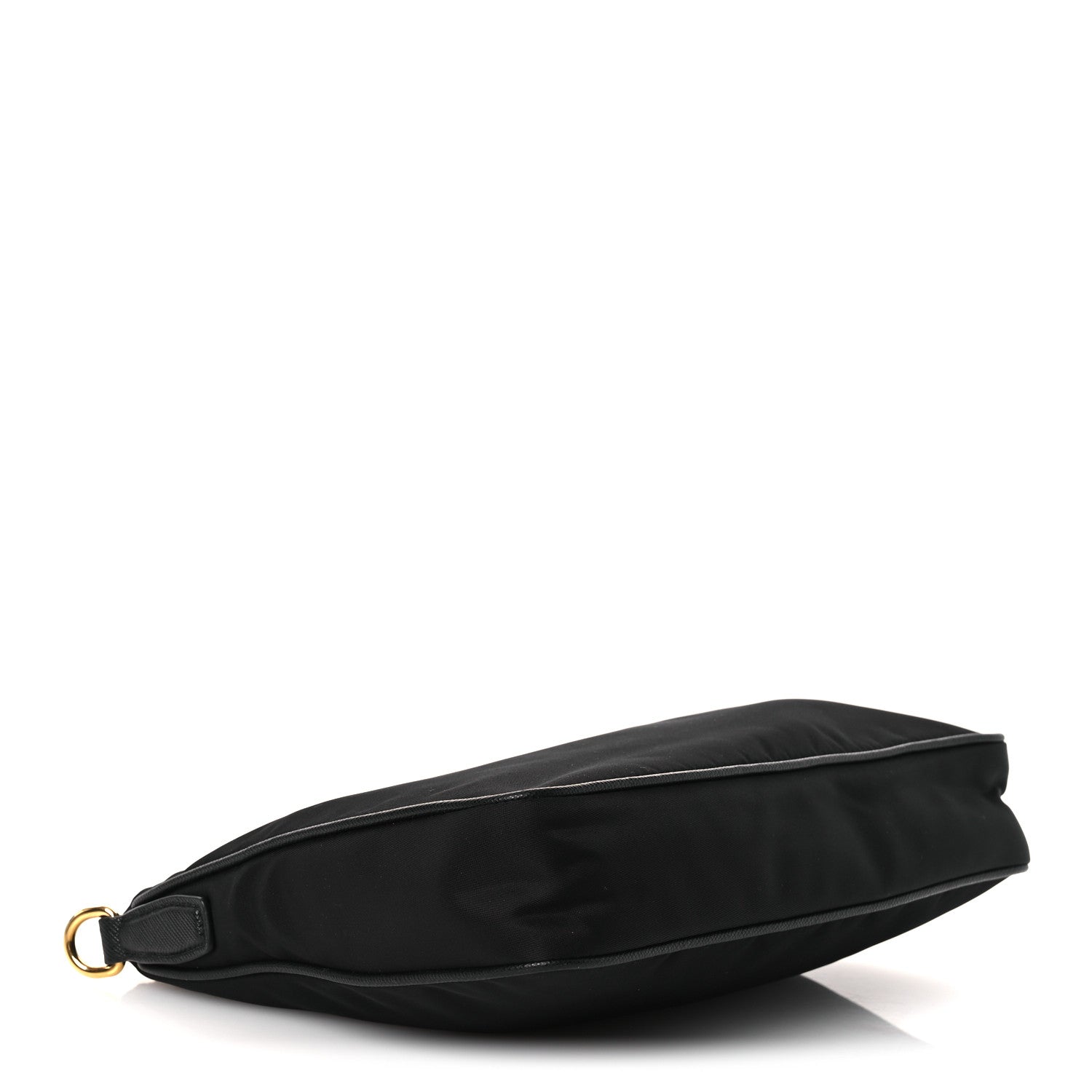 Tessuto Nylon Saffiano Crossbody Bag Black