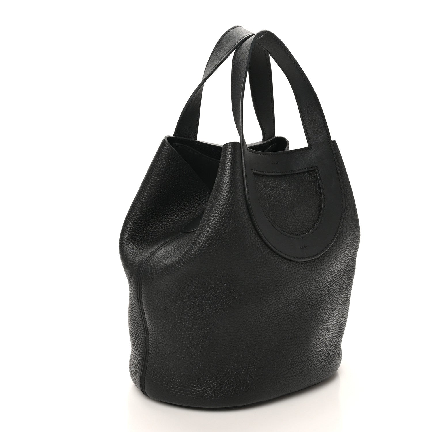 Taurillon Clemence Swift In-The-Loop 23 Bag Black
