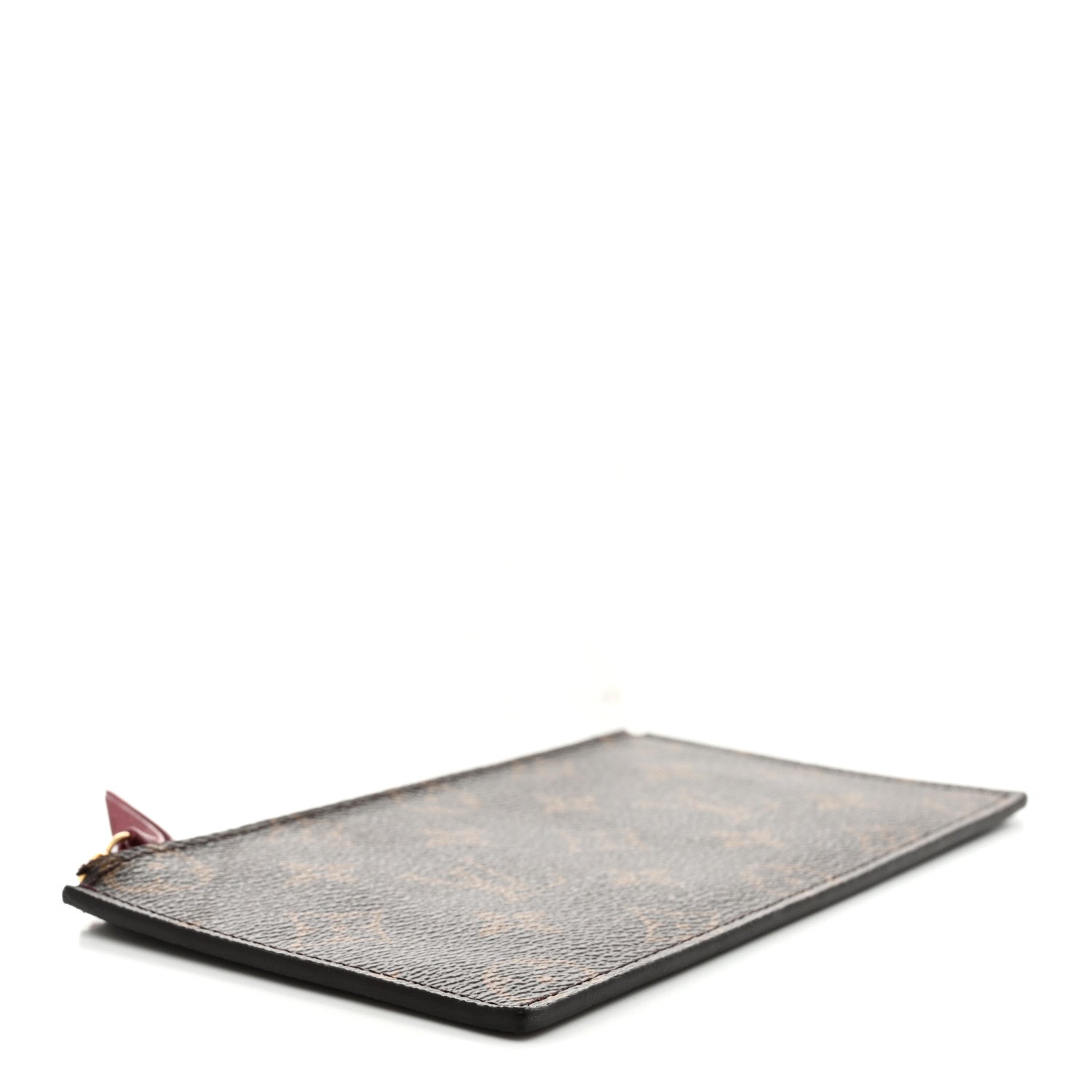 Monogram Felicie Chain Wallet Zippered Insert Fuchsia