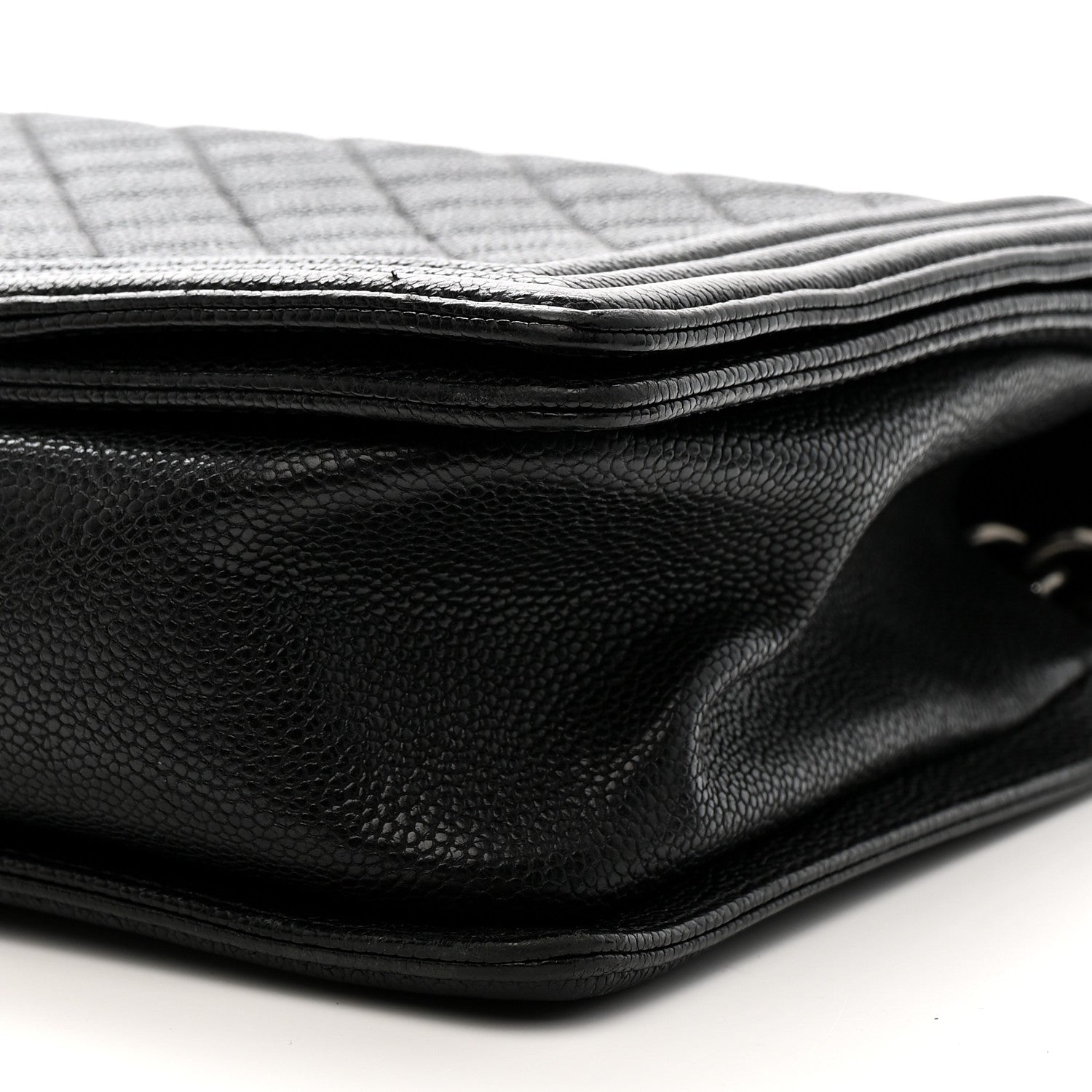 Caviar Quilted New Medium Boy Flap Black