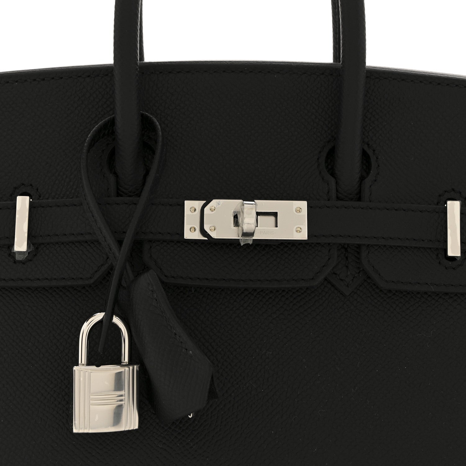 Epsom Birkin Sellier 25 Black