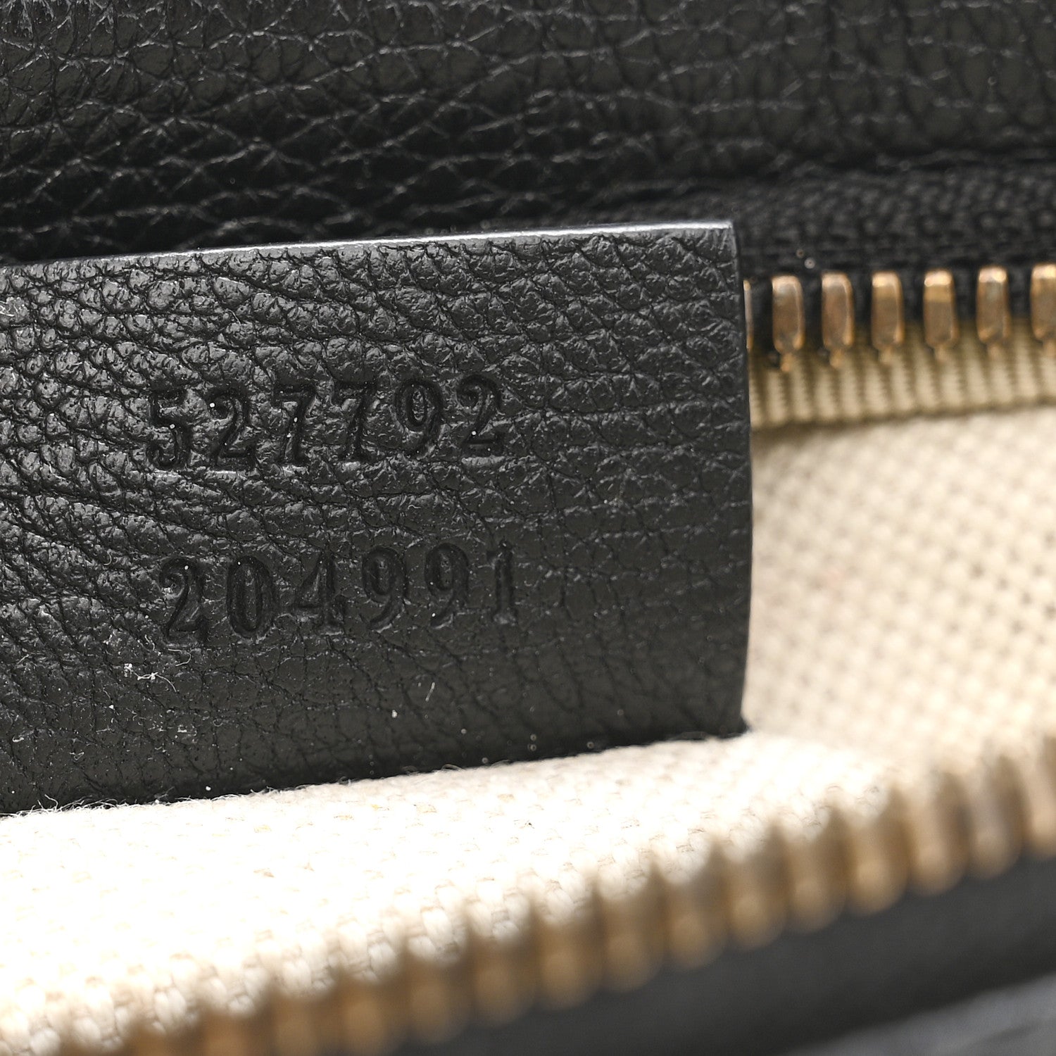Grained Calfskin Small Logo Belt Bag Black