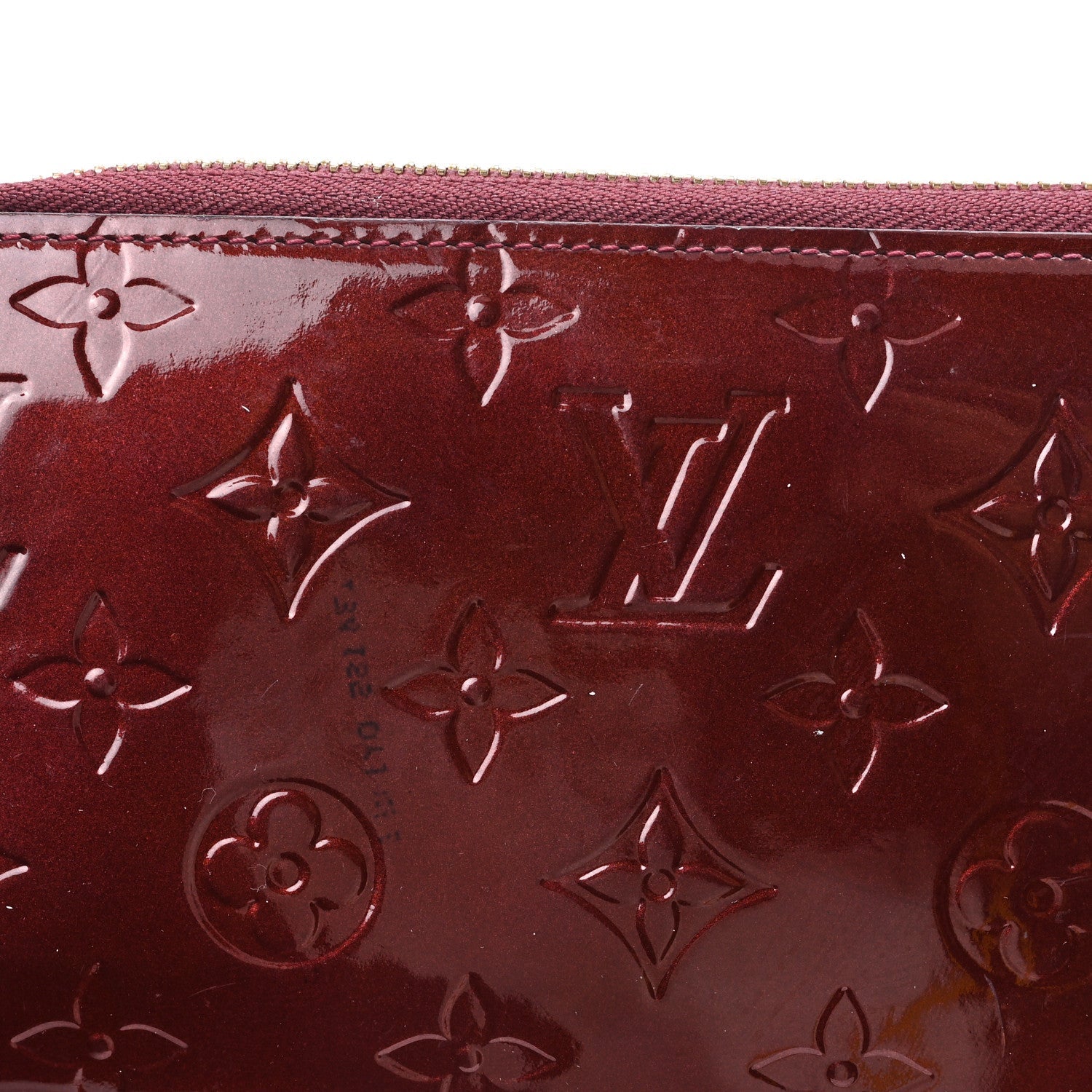 Vernis Zippy Wallet Rouge Fauviste
