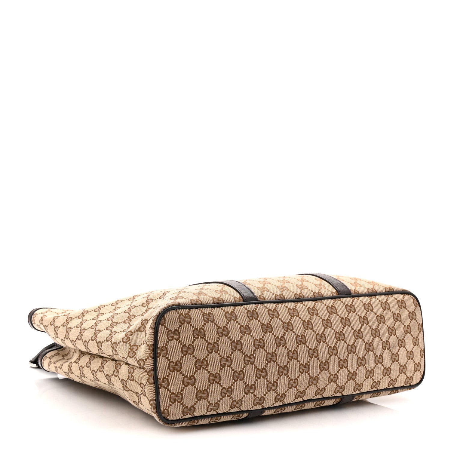 GG Monogram Large Joy Tote Bag Dark Brown