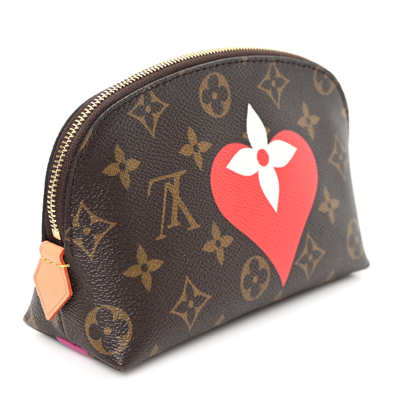 Monogram Game On Cosmetic Pouch