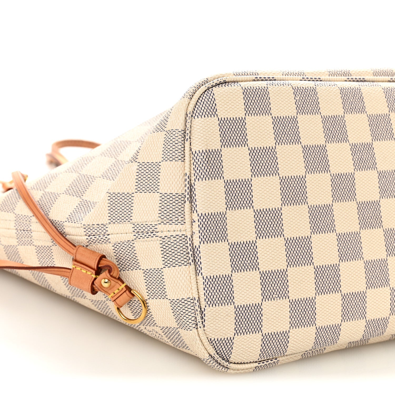 Damier Azur Neo Neverfull MM Rose Ballerine