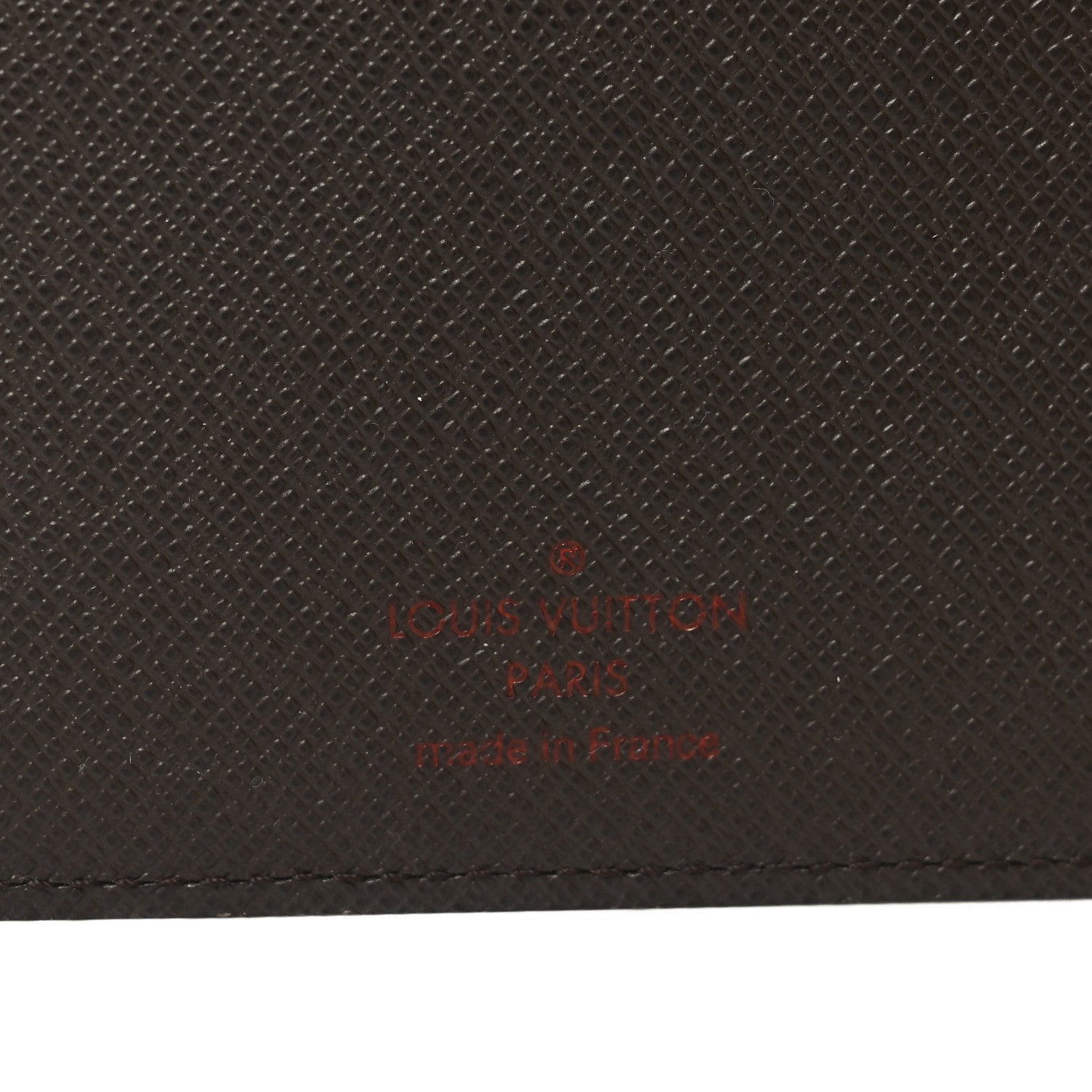 Damier Ebene Medium Ring Agenda Cover