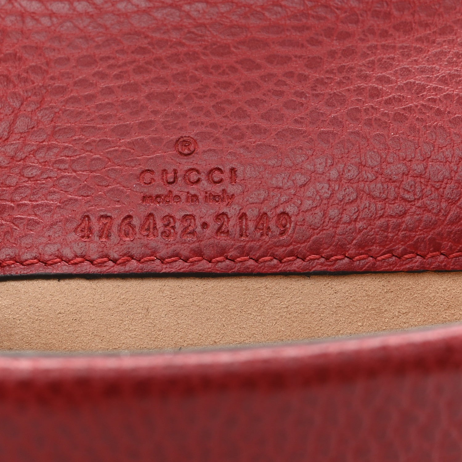 Calfskin Super Mini Dionysus Shoulder Bag Hibiscus Red