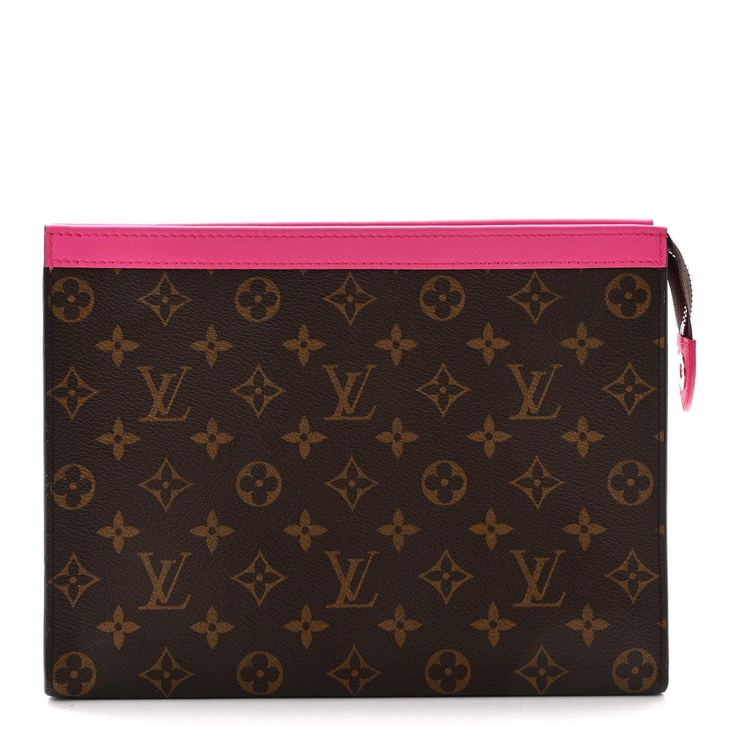 Monogram Macassar Pochette Voyage MM Fuchsia